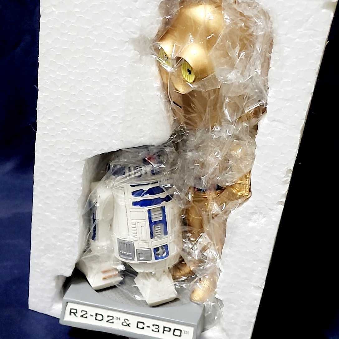スターウォーズ　R2-D2 &　C-3PO　ボブルヘッド　バブルヘッド　フィギュア　未使用当時物　オフィシャルファンクラブ限定_画像5