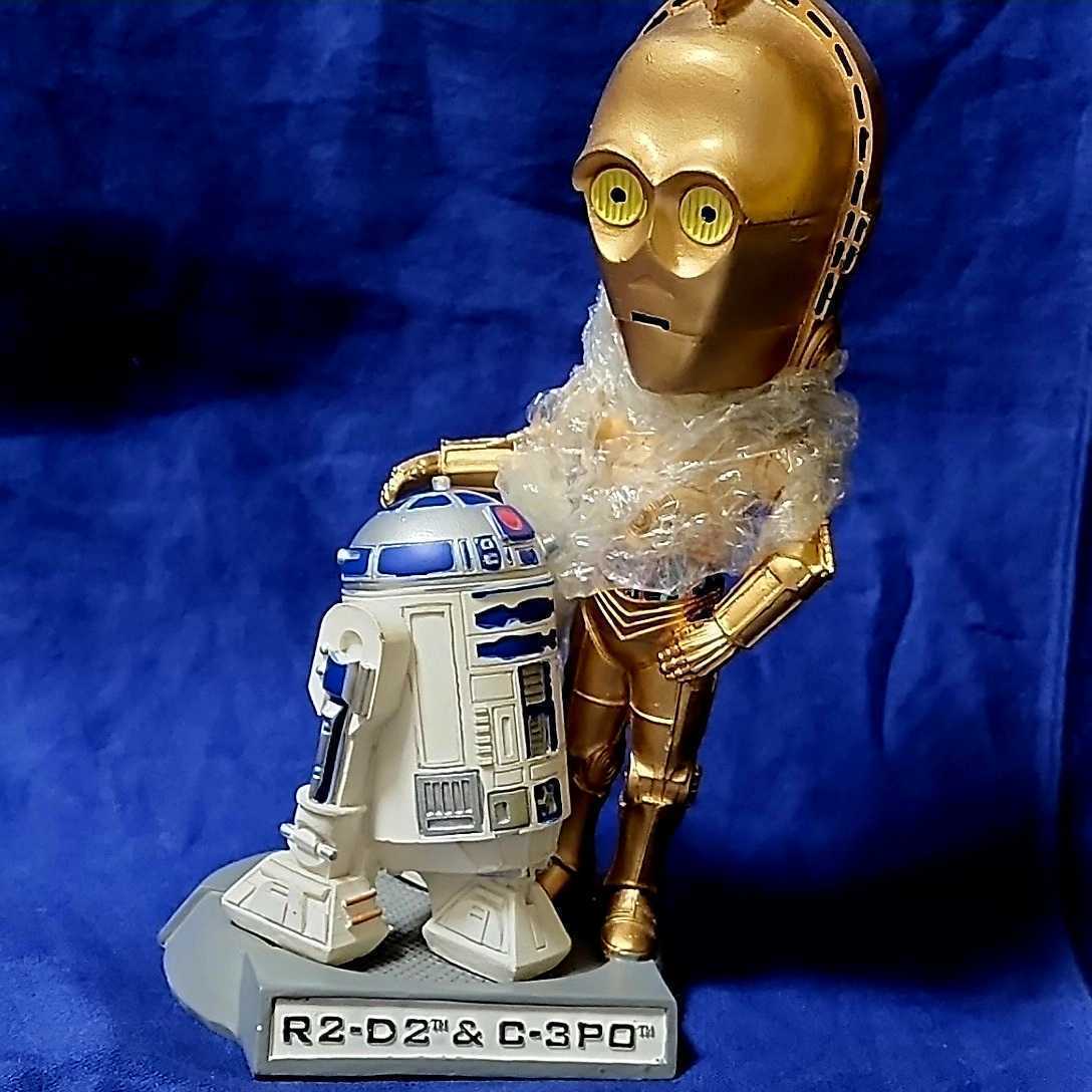 スターウォーズ　R2-D2 &　C-3PO　ボブルヘッド　バブルヘッド　フィギュア　未使用当時物　オフィシャルファンクラブ限定_画像6