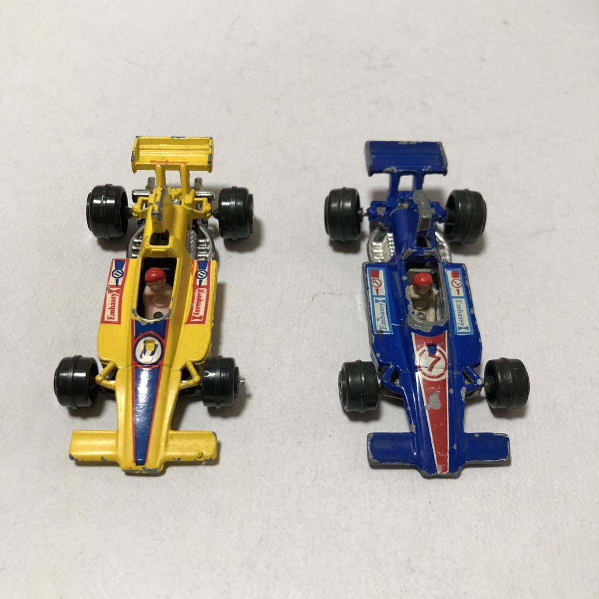 激レア超希少！昭和レトロ！yatming／ヤトミン！F１カー４台セット！ダイキャストミニカー！当時物！入手困難モデル！_画像6