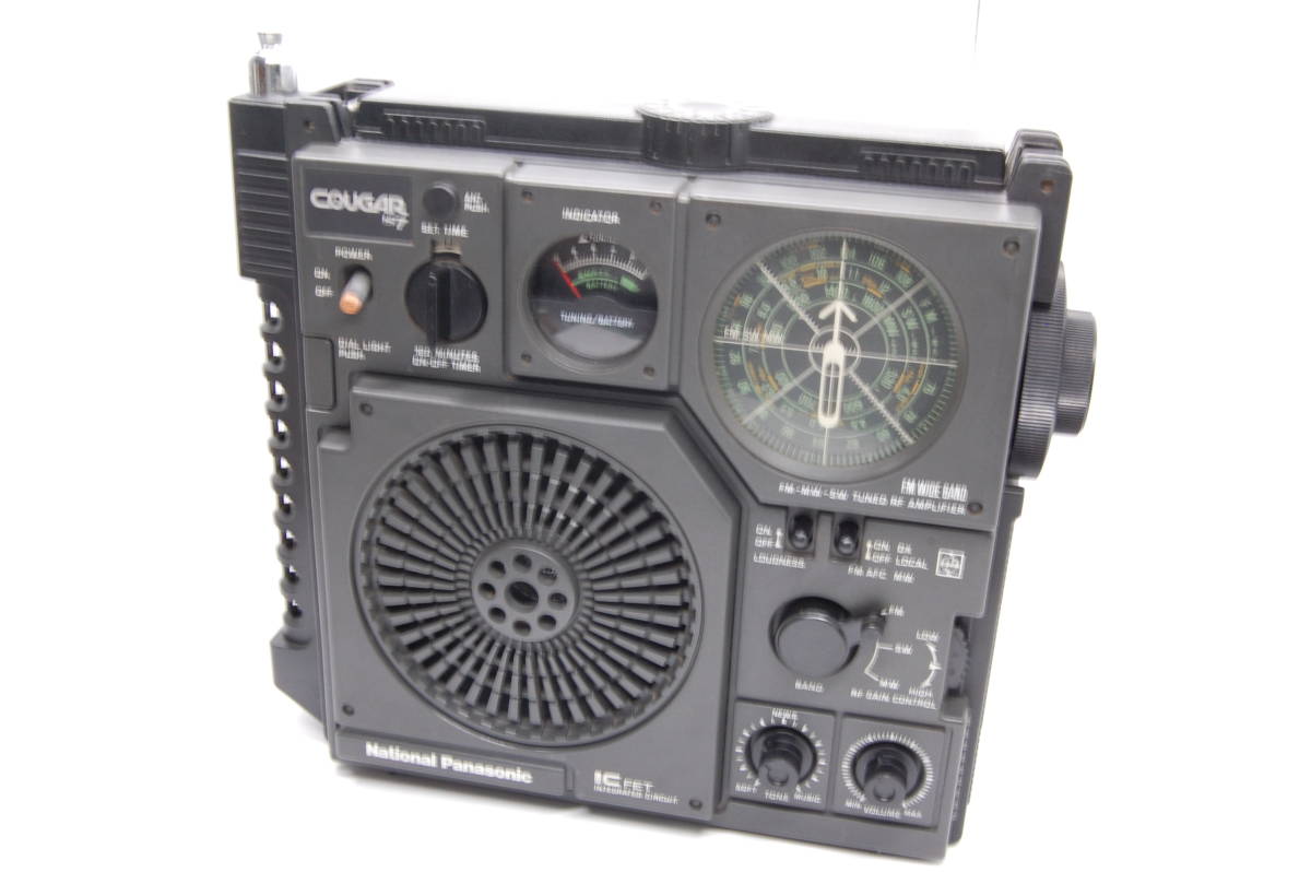 超安い品質 ナショナル Panasonic National パナソニック 　　　　　#1106-h-1 ラジオ クーガー RF-877 COUGAR 一般