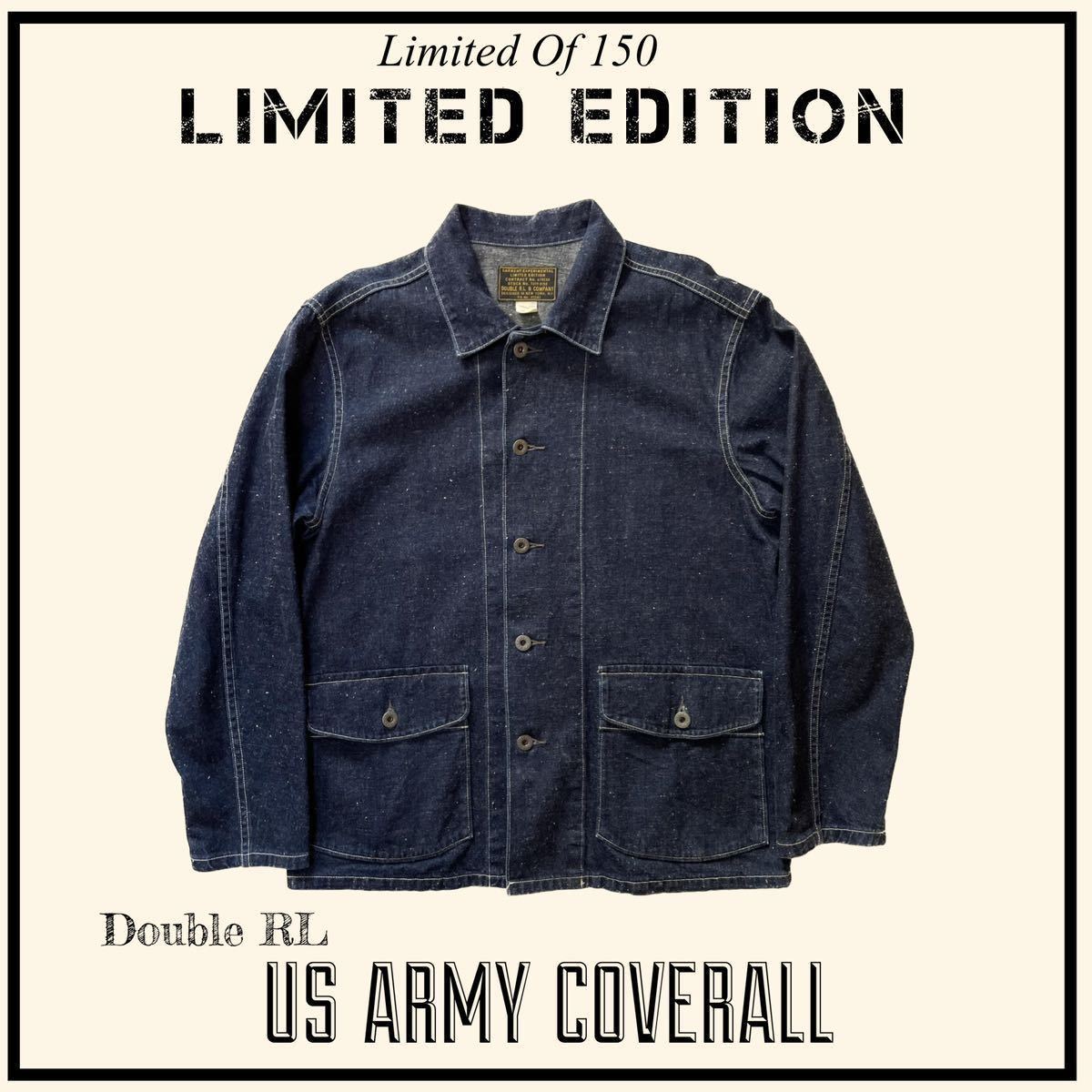 人気ショップ 【Limited Edition】RRL “US ARMY COVERALL” S 大戦