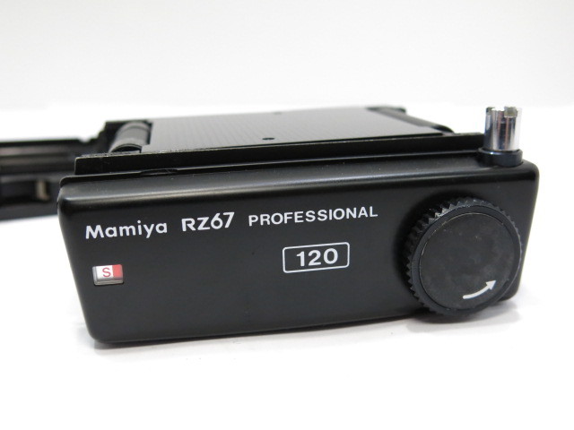 【 中古現状品 】Mamiya RZ67 PROFESSINAL 120 フィルムバックホルダー マミヤ [管KY68]の画像7