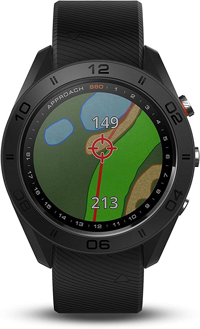 GARMIN Approach S60 GPSゴルフウォッチ ブラック-