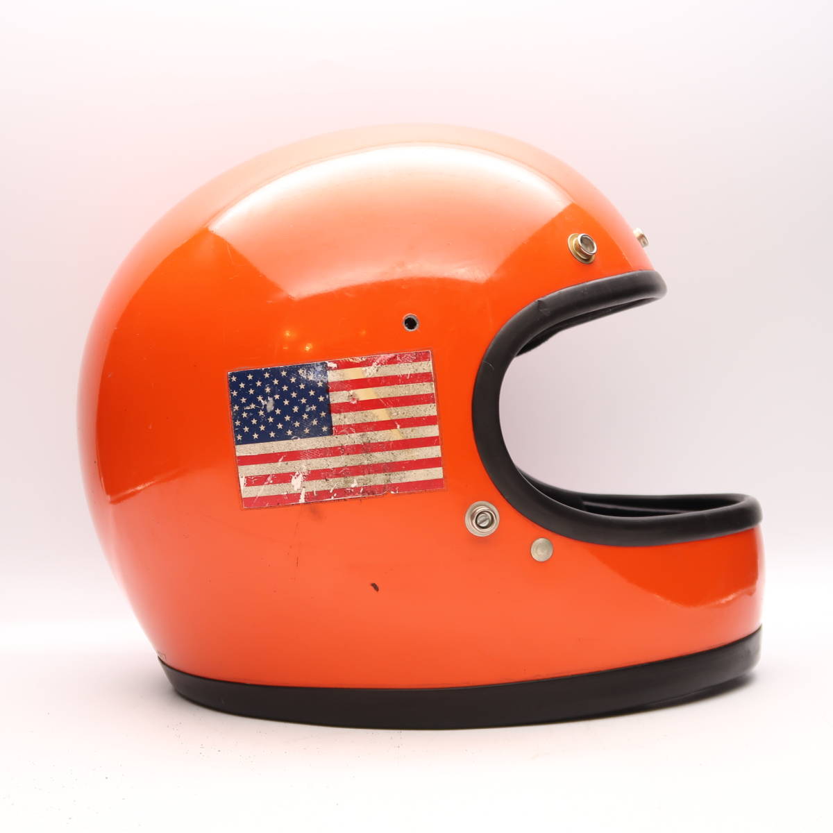 70s BELL STAR 120 orange full-face шлем bell Star 500TX группа ад GT380 KH400 Z1 Z2 CB750 Z750 KZ1000