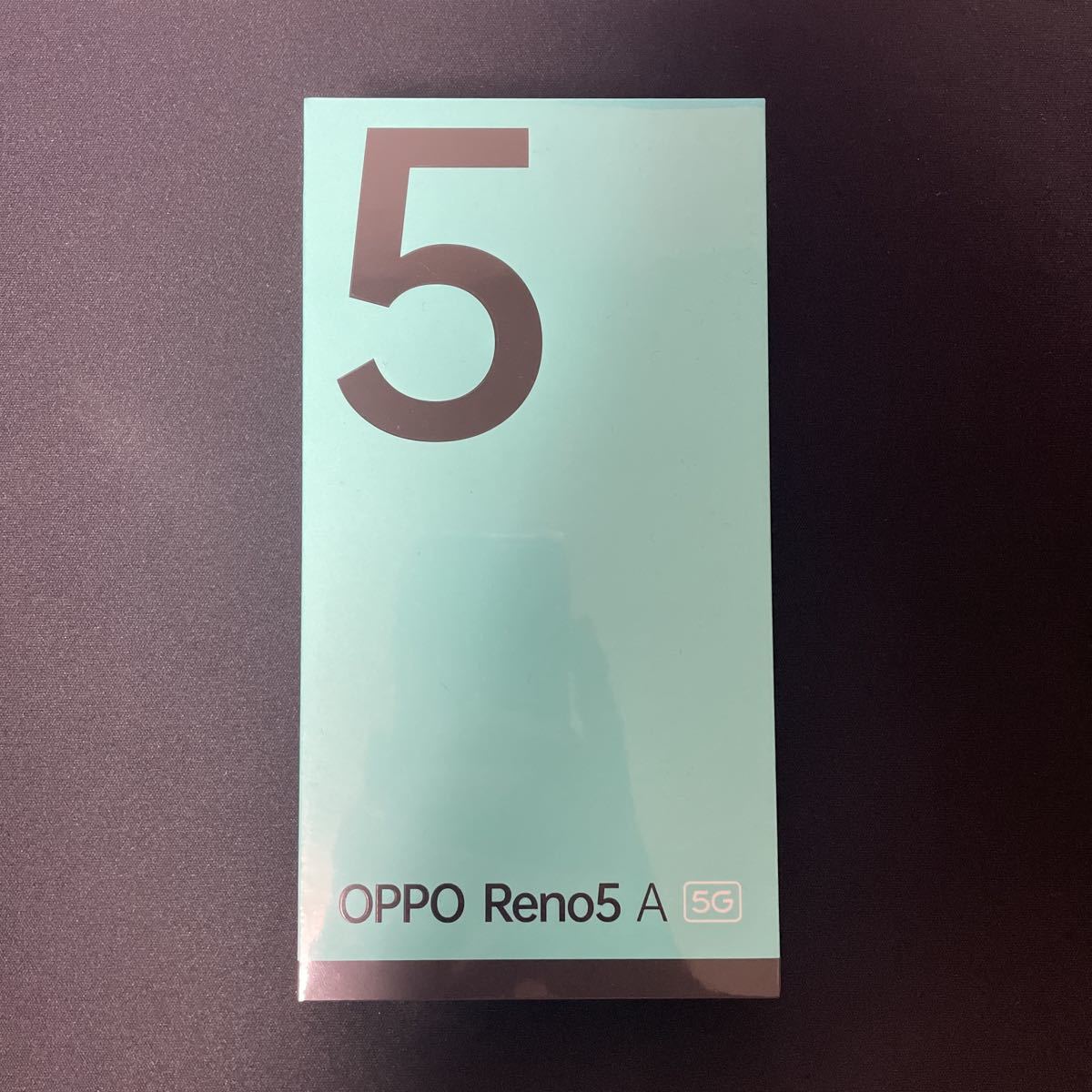 OPPO RENO5 A eSIM SIMフリー 　アイスブルー
