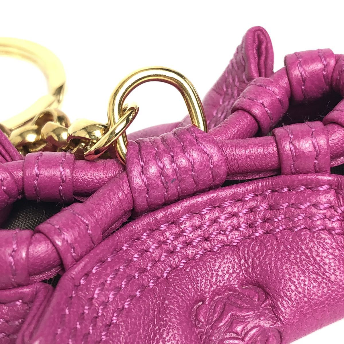 ヤフオク! - 【未使用保管品】LOEWE ロエベ キーホルダー チ...