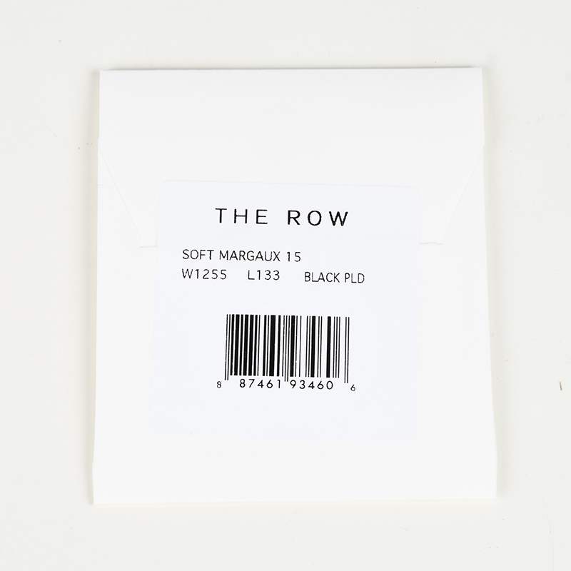 THE ROW ザロウ SOFT MARGAUX 15 マルゴー15バッグ BLACK PLD イタリア正規品 新品 W1255 L133_画像9