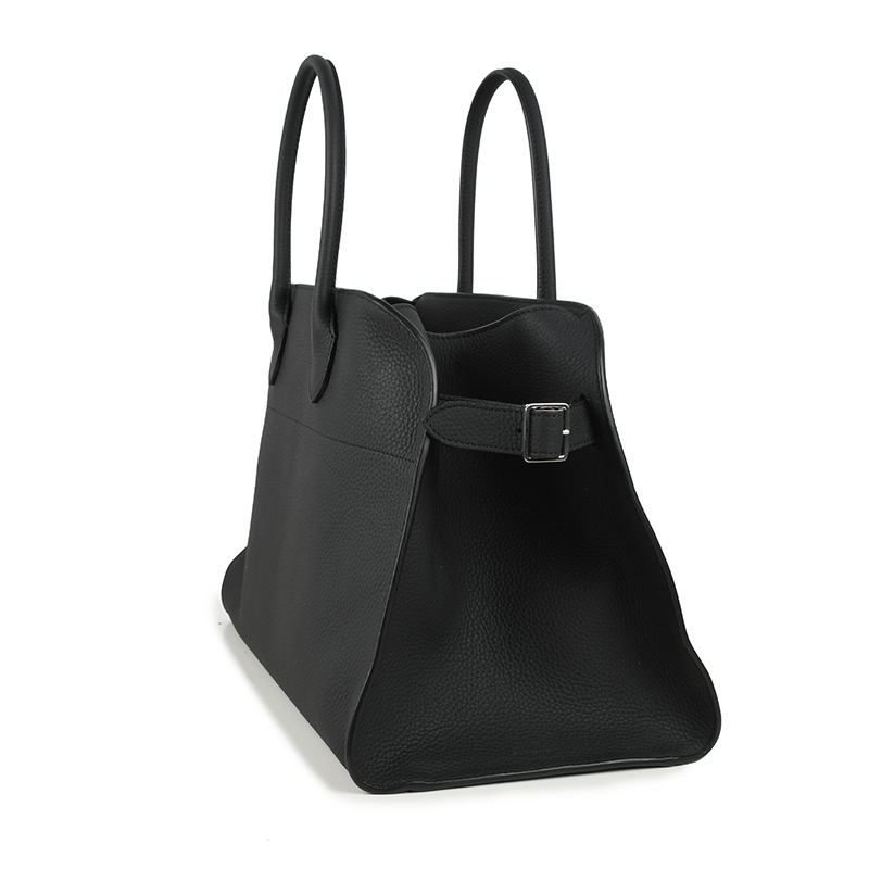 THE ROW ザロウ SOFT MARGAUX 15 マルゴー15バッグ BLACK PLD イタリア正規品 新品 W1255 L133_画像5