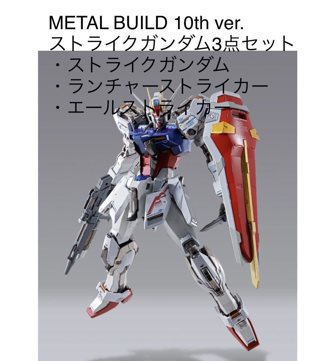 METAL BUILD ストライクガンダム10thver. &エールストライカー-