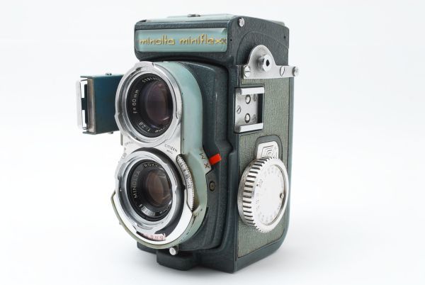 現状品 MINOLTA ミノルタ Miniflex / View Rokkor 60mm F2.8 二眼レフ