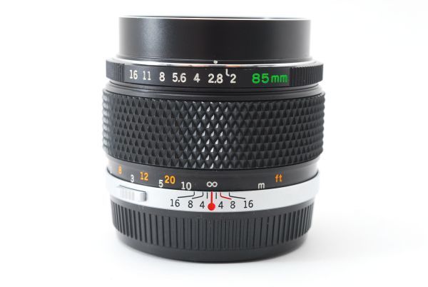 ☆実用動作品☆ OLYMPUS オリンパス OM-SYSTEM ZUIKO MC AUTO-T 85mm