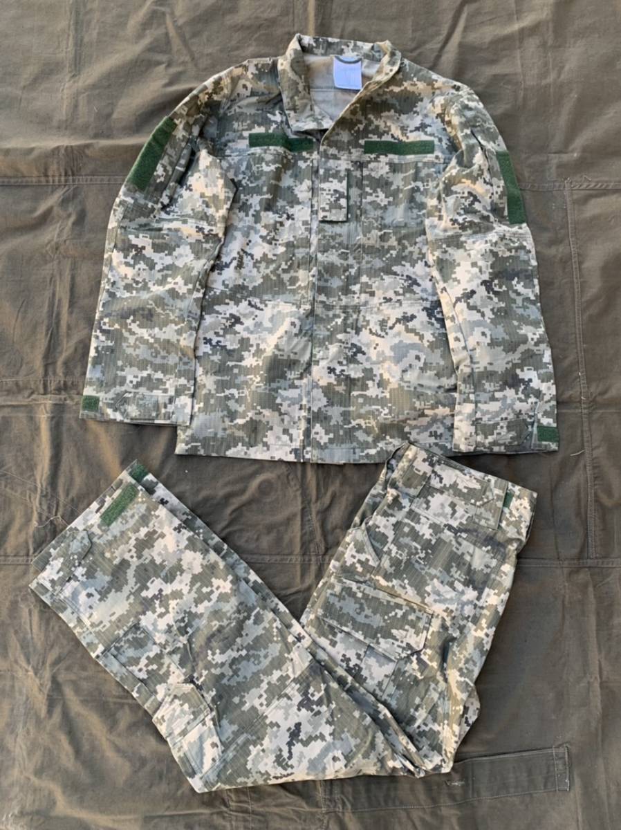 ウクライナ軍 迷彩服 BDU 特注レプリカ MM-14 170cm/S-M-