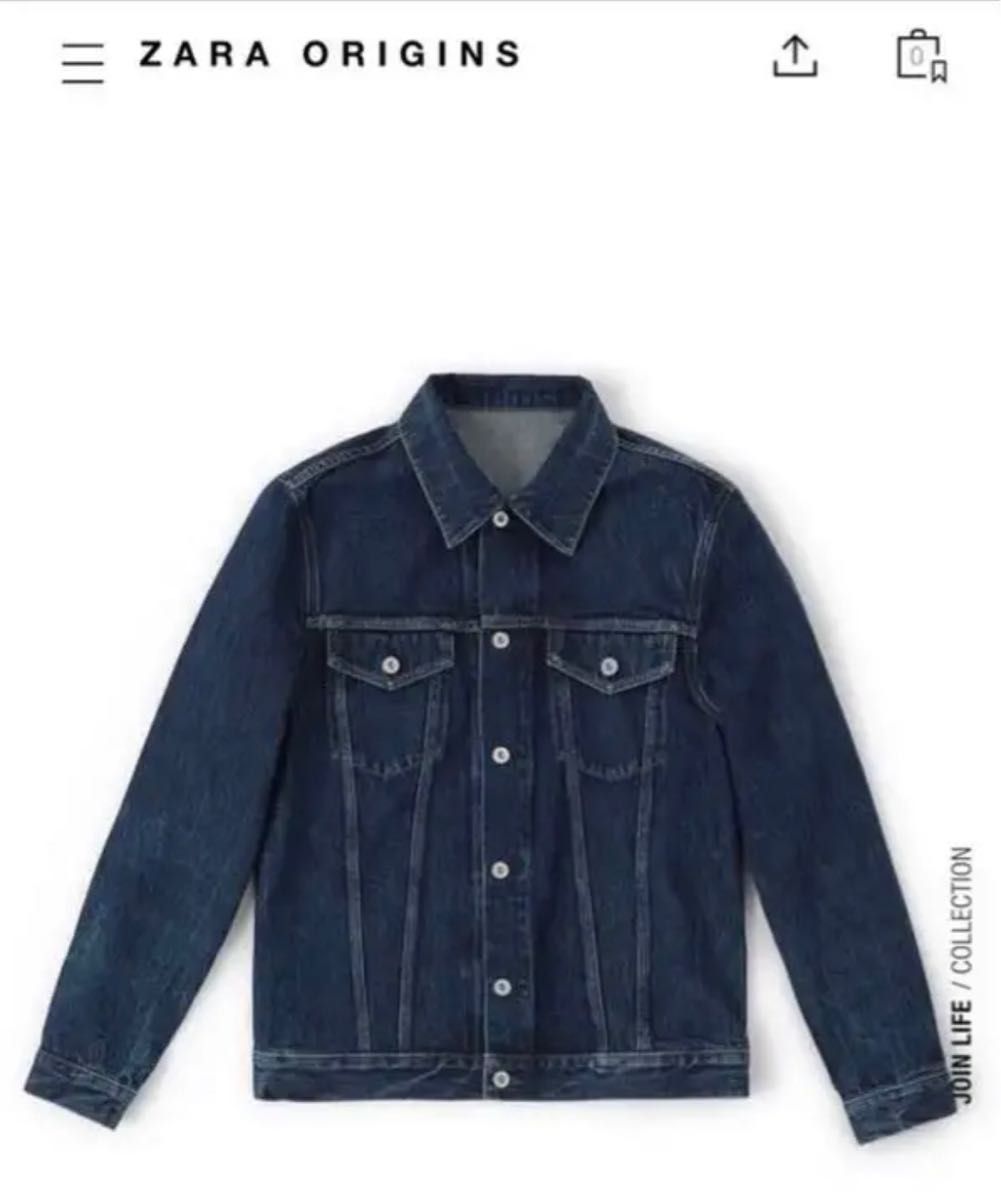 デニムジャケット ZARA ORIGINS S-Mサイズ 完売品 新品 未使用 G デニムジャケット ZARA ORIGINS S-Mサイズ 完売品 新品 未使用 G