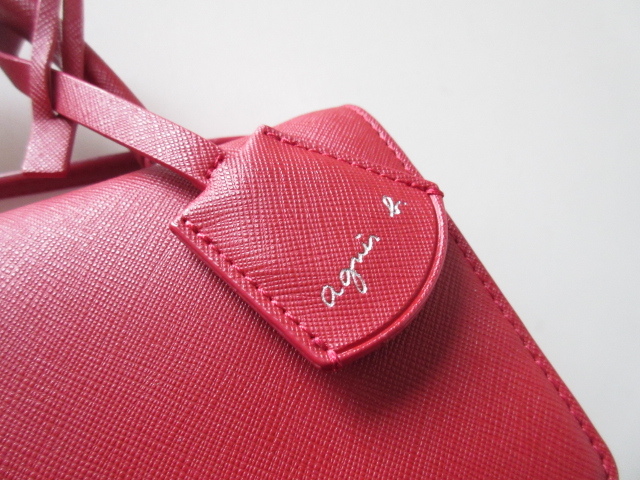  beautiful goods 2018 agnes b. VOYAGE / Agnes B boya-juHS31-01 2WAY handbag RED * shoulder bag original leather 