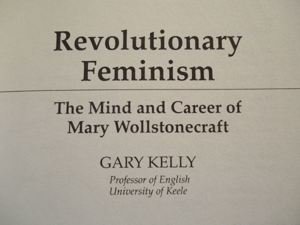 【洋書 英語】 Revolutionary Feminism The Mind and Career of Mary Wollstonecraft /Gary Kelly MACMILLAN /メアリ ウルストンクラフト_画像8