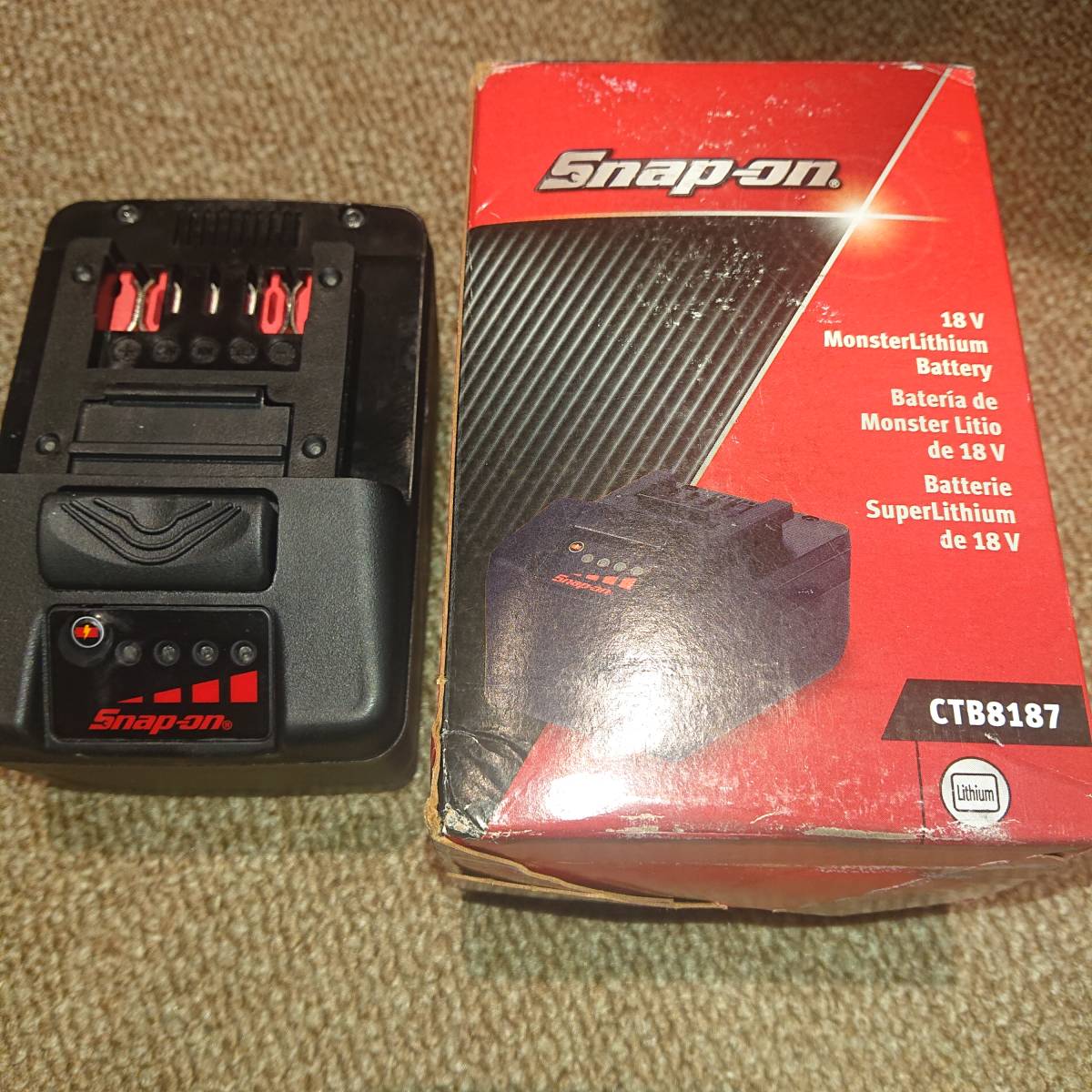 ヤフオク! - 送料込 未使用 Snap-on スナップオン コードレス