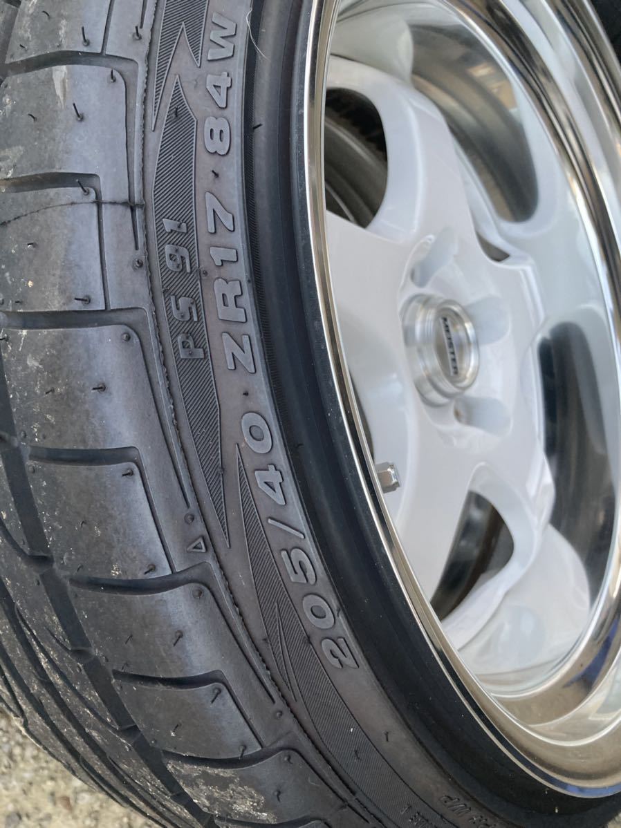 最大55%オフ! WORK MEISTER S1R 17インチ 9.5J±0 5穴PCD114.3 2本