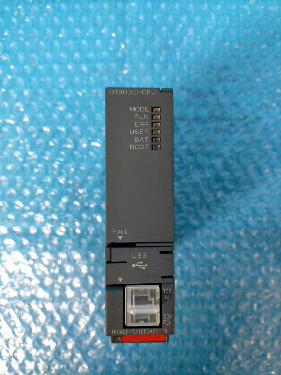 [M1043] MITSUBISHI 三菱電機 Q13UDEHCPU CPUユニット ユニバーサルモデルQCPU シーケンサ 動作保証