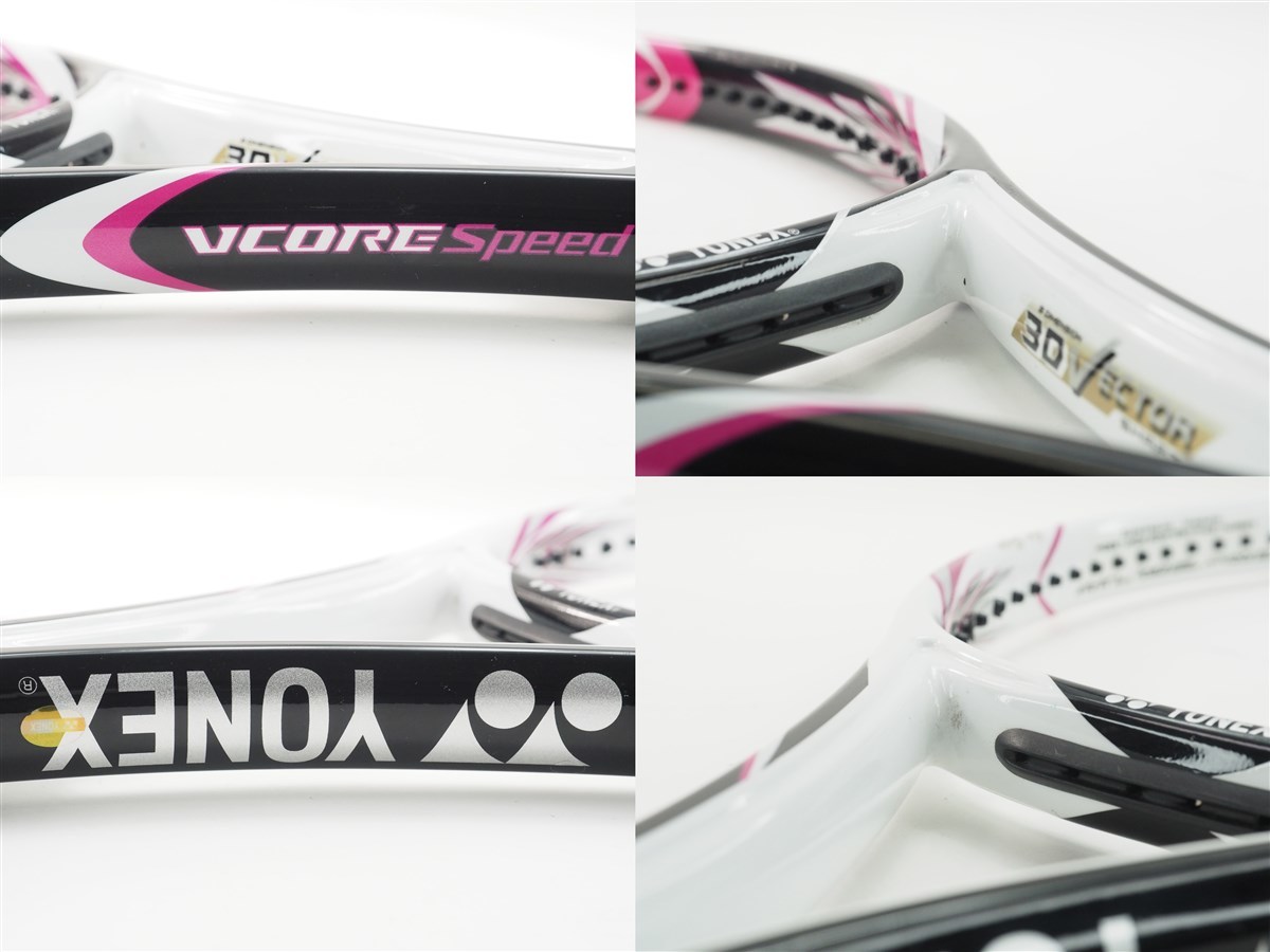 中古 テニスラケット ヨネックス ブイコア スピード 2012年モデル【DEMO】 (G2)YONEX VCORE SPEED 2012_画像4