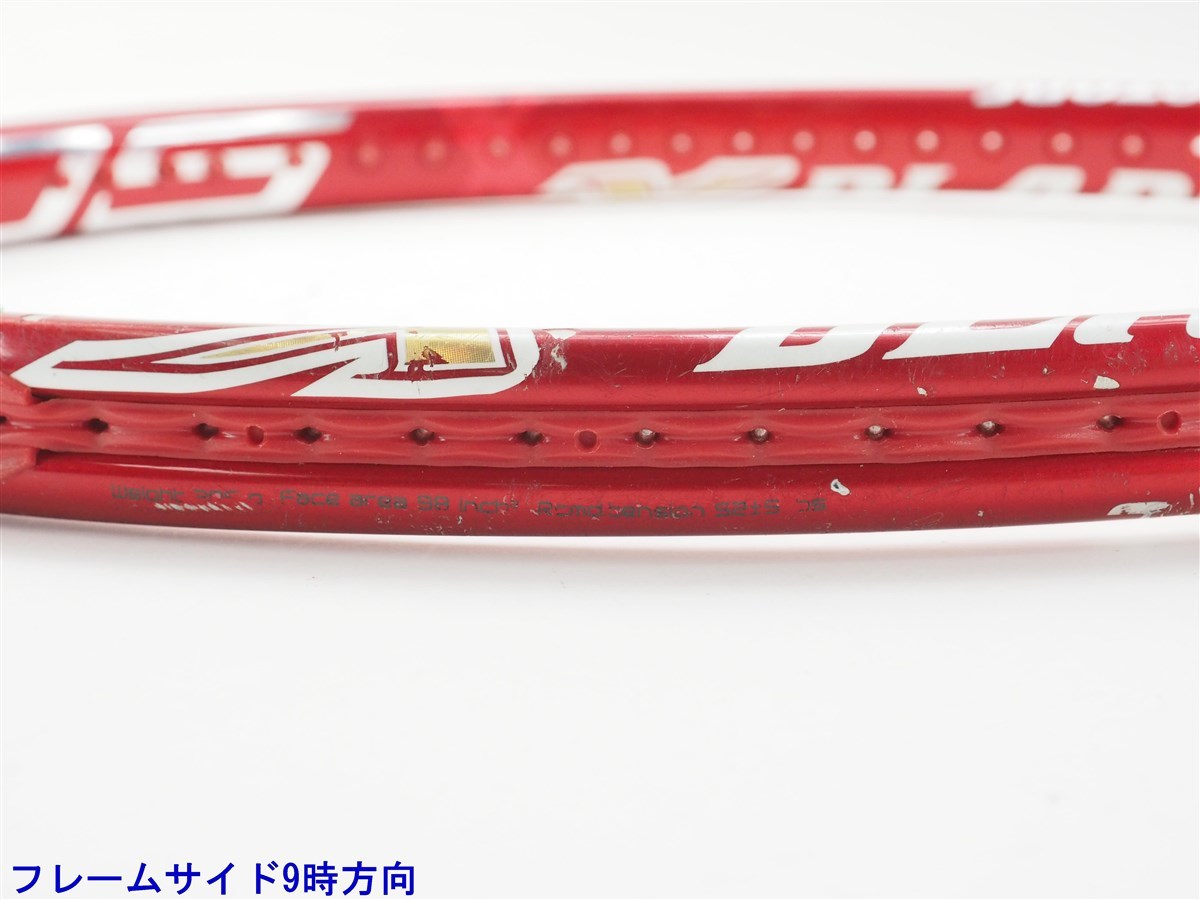 中古 テニスラケット ブリヂストン エックスブレード ブイエックス 305 2014年モデル (G2)BRIDGESTONE X-BLADE VX 305 2014_画像5