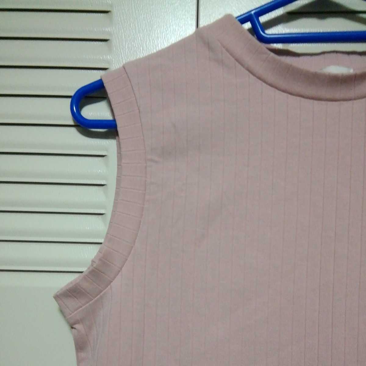 ☆大人気商品☆ GU袖なしニットL size