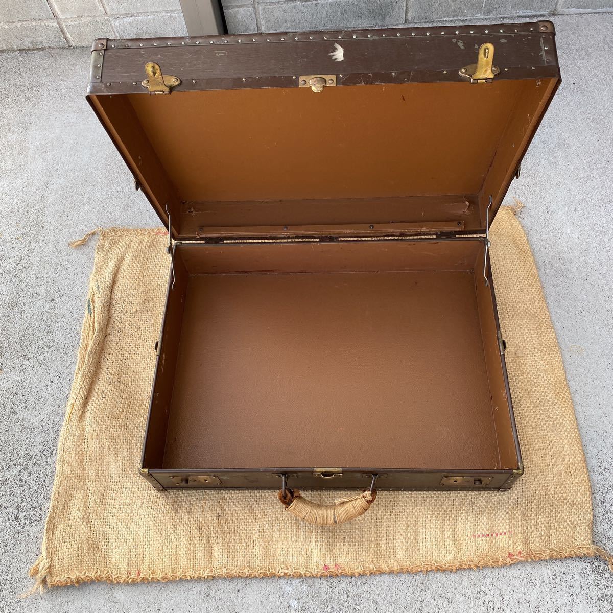 ビンテージ ヴィンテージ トランクケース ビンテージ スーツケース 旅行鞄カバン アンティーク vintage