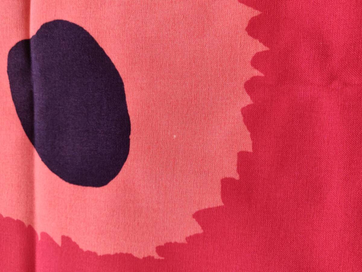  популярный marimekko Marimekko * лоскут ткань Unikko морской еж ko красный ткань лоскут ткань 