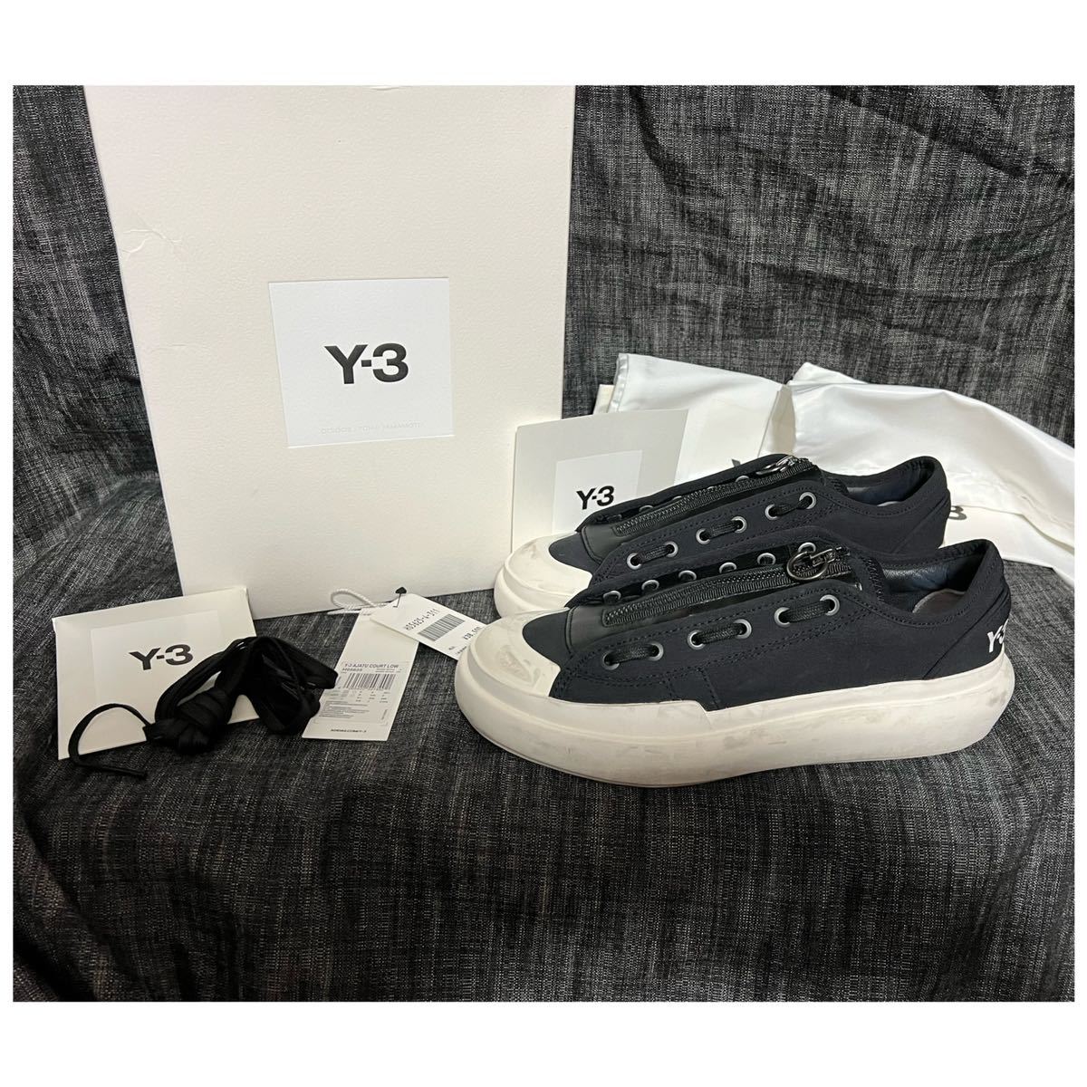 2022SS 定価38500円 Y-3 AJATU COURT LOW 24.5 - www.ece.edu.mx