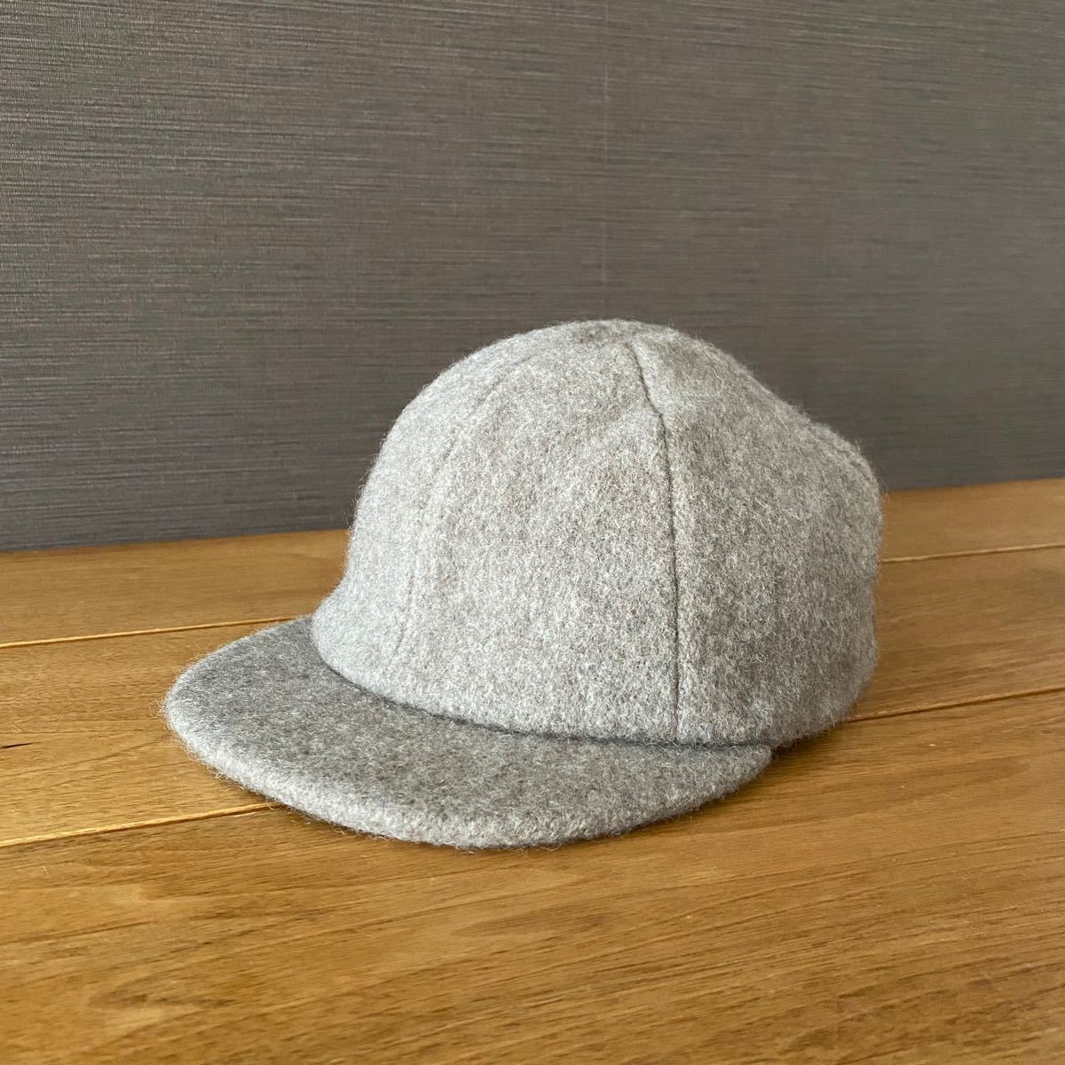 COMOLI ナッピングウールキャップ YAK