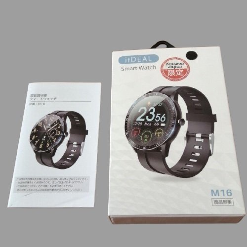 HITDEAL JP* смарт-часы спорт часы шагомер ремень 2 шт. комплект деятельность количество итого IP68 водонепроницаемый M16 /1.3 дюймовый / черный /1 иен старт /JLG