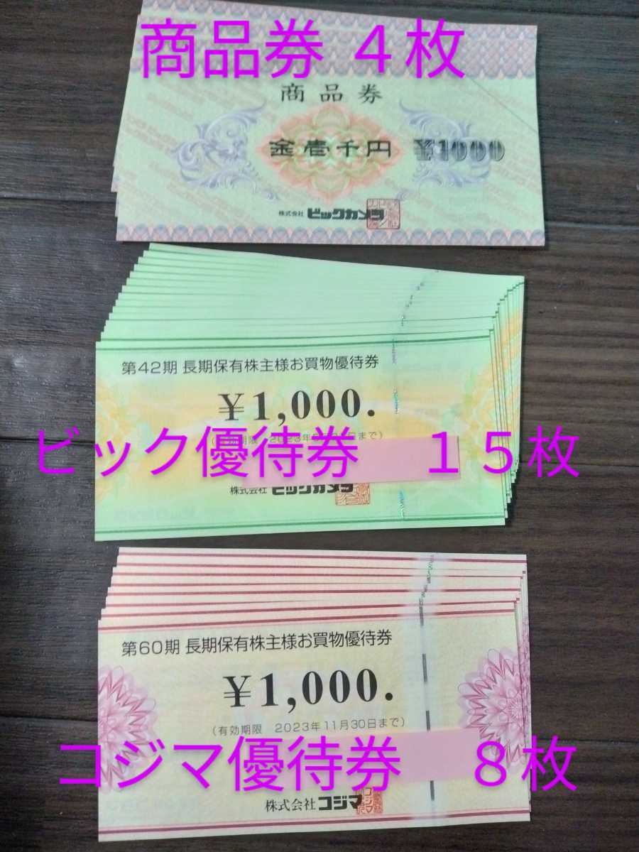 期限~11/30 コジマ株主優待券 50枚 | jarussi.com.br