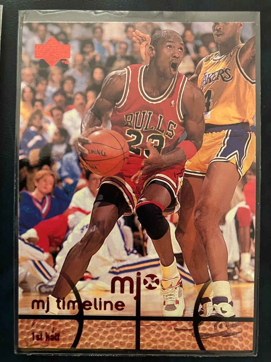 マイケルジョーダン　NBAカード　1998 UD MJx mj timeline #21 UPPER DECK アッパーデック