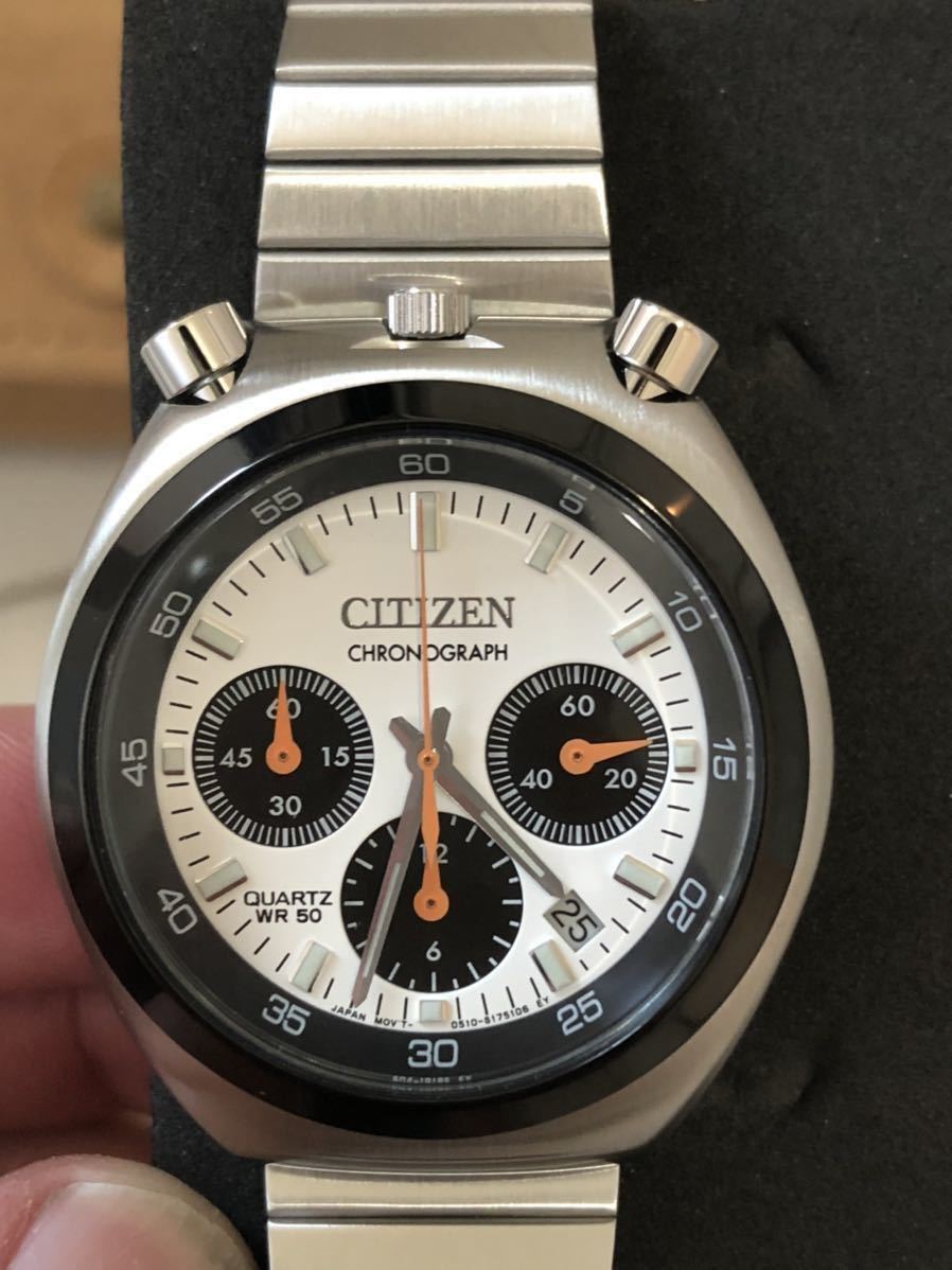 未使用CITIZEN シチズン レコードレーベル ツノクロノ チャレンジ