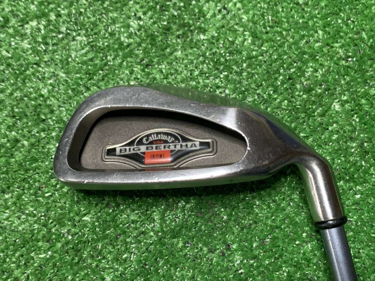 SAI-2495　中古　単品アイアン　Callaway キャロウェイ　BIG BERTHA　8番アイアン　カーボンシャフト　Flex R_画像1