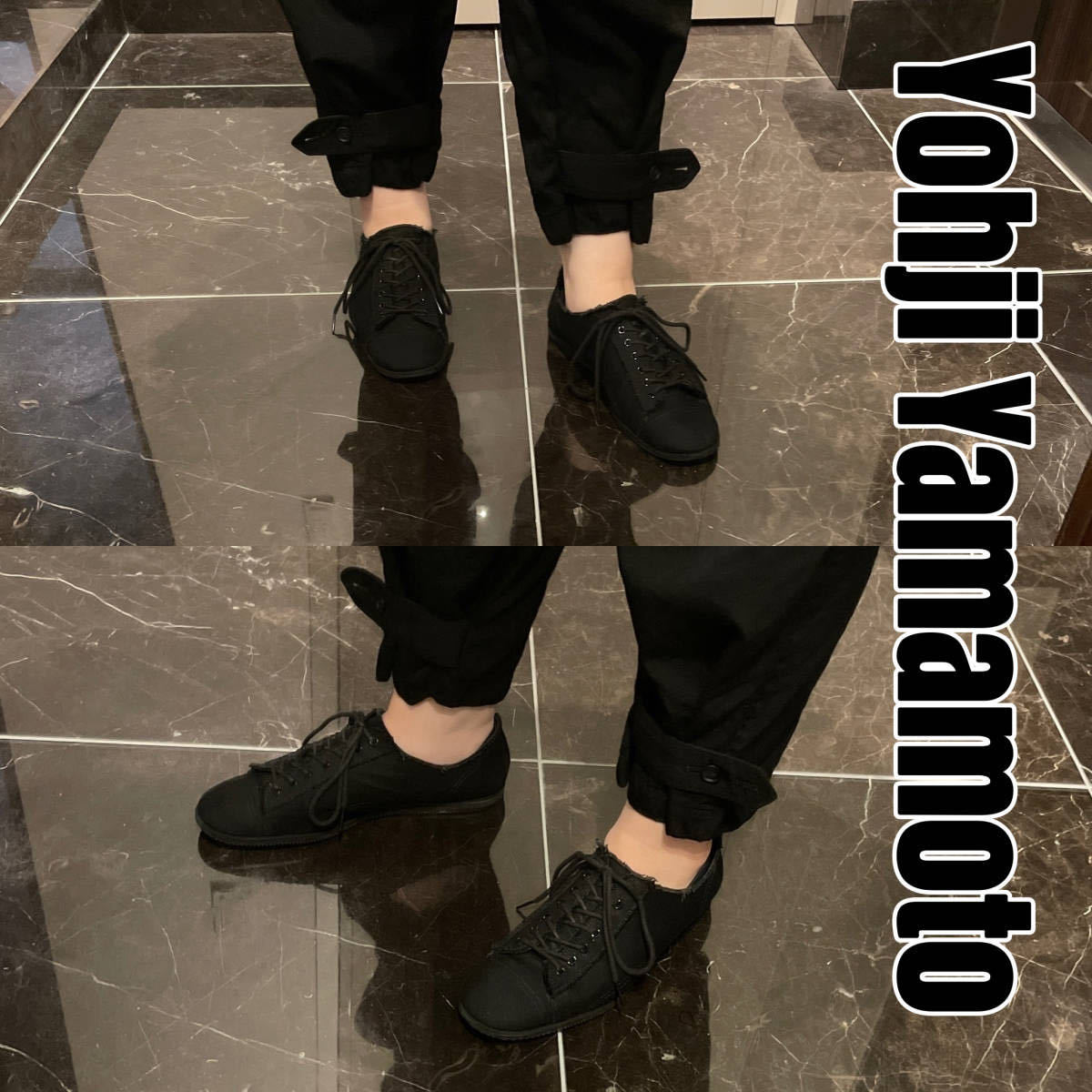 Yohji Yamamoto ヨウジヤマモト FD-E07-091 スニーカー靴 ワイズ/Y's