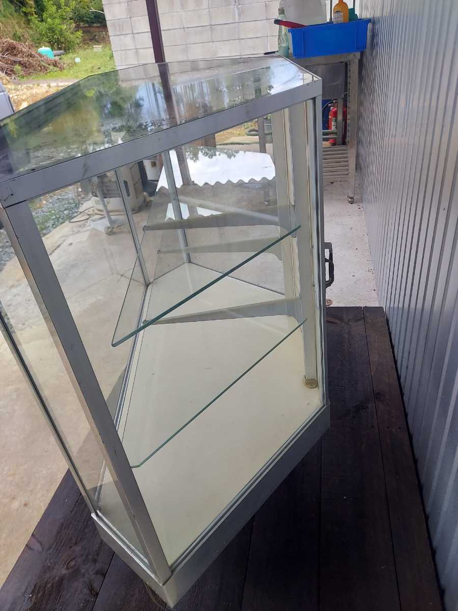 ガラスケース ショーケース サイズ107cm×46cm×91cm 店舗什器 陳列棚