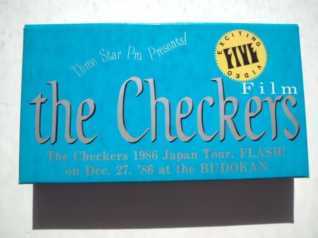 ▲▽Checkers 1986 Japan Tour.FLASH!　チェッカーズ△▼_画像1