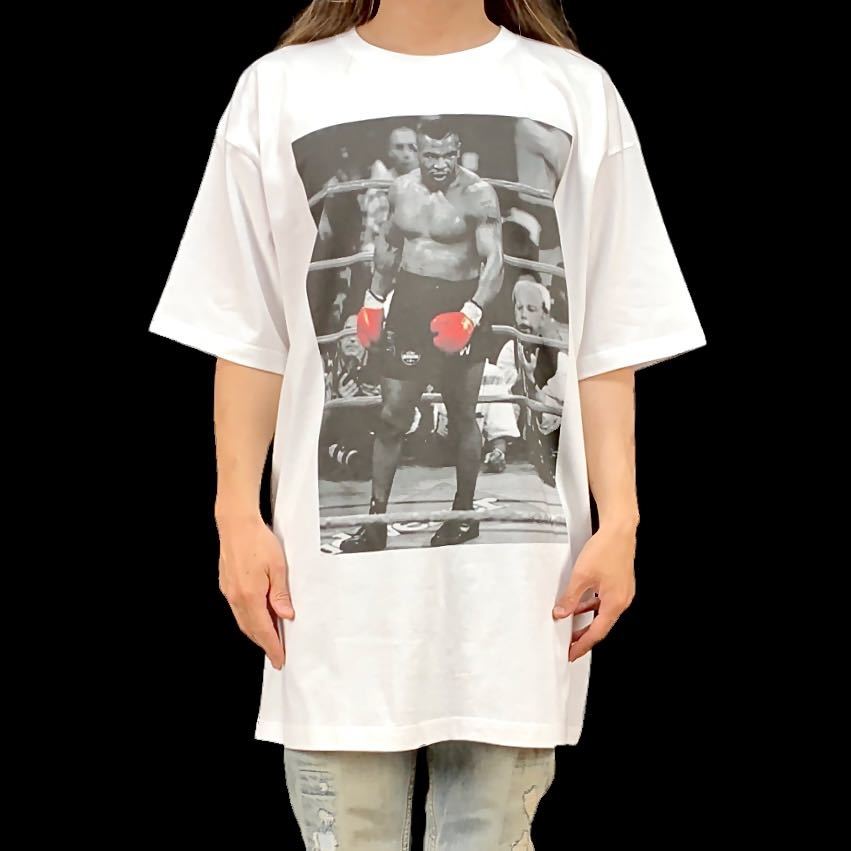  new goods big print & large oversize XXL 3XL 4XL 5XL correspondence Mike Thai son boxing world Champion T-shirt long T Parker 