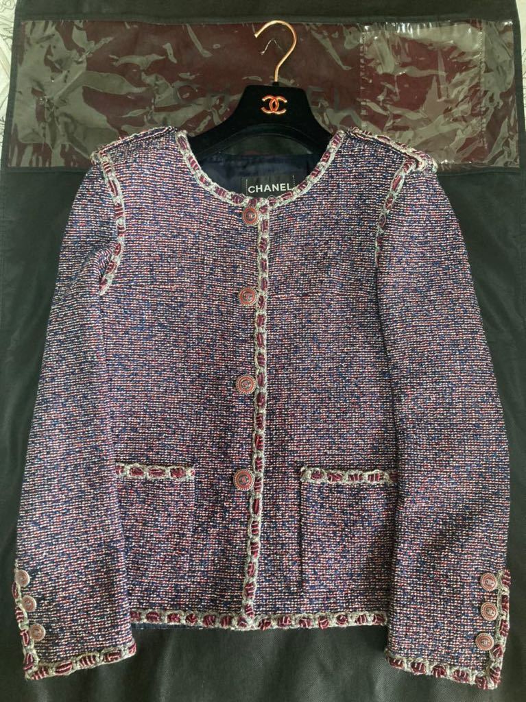 シャネル ジャケット 美品 No.16 人気の贈り物が 42300円引き www