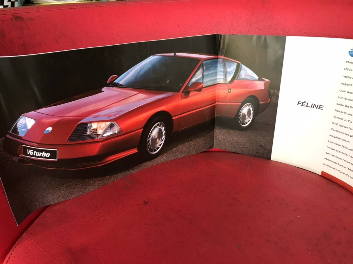  alpine V6 turbo pamphlet 