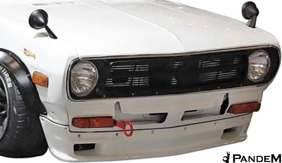 【M's】B110 ...  купе  (1970y-1973y) PANDEM ...  комплект обвесов    3 шт  ／／  обвес    Запчасти    полный  комплект    custom   внешний   детали   правильный  