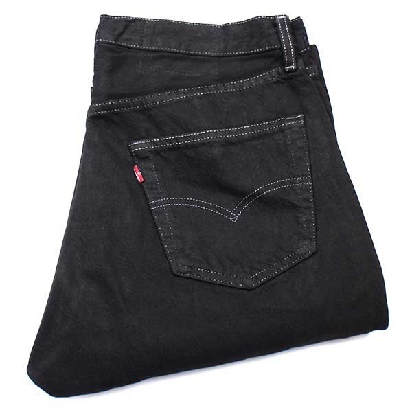 ★00s ポーランド製 Levi'sリーバイス 501 ブラック デニムパンツ 後染め w34★SDP1490 ユーロ オールド ジーンズ ストレート_画像1