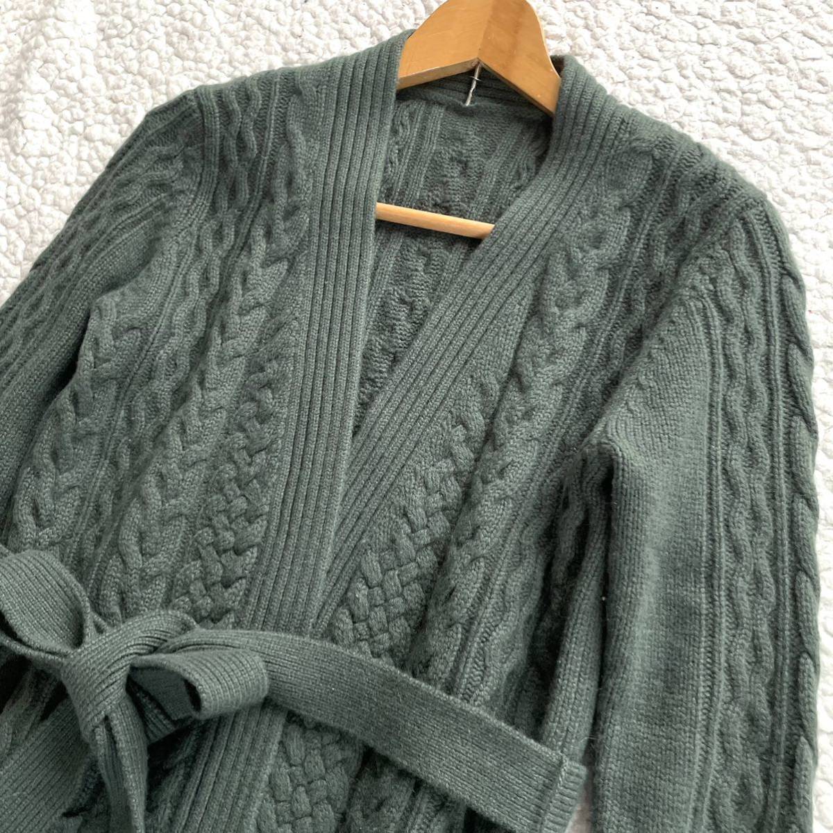 DAMA collection/ダーマコレクション カシミヤ 100% カーディガン 羽織 ロングカーディガン レディース