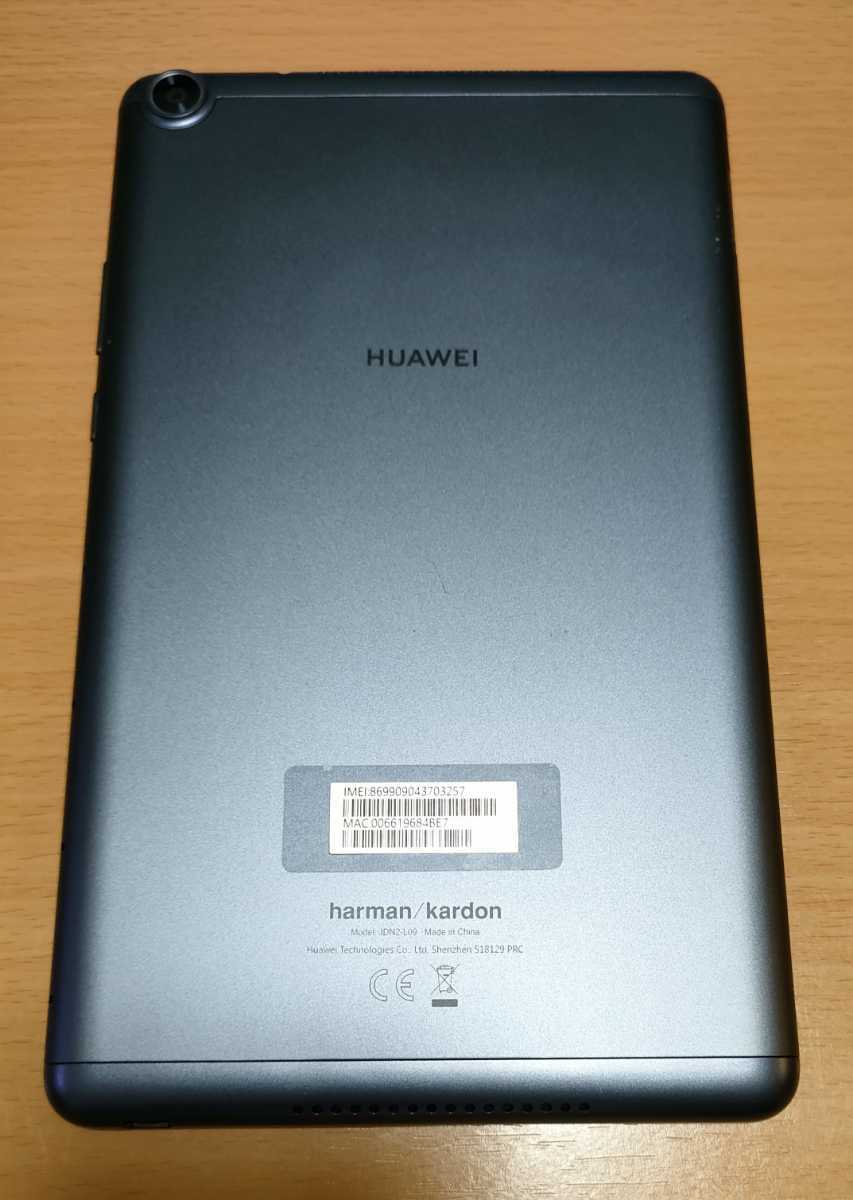 【美品】HUAWEI MediaPad M5 lite 8 8.0インチ タブレット LTEモデル RAM3GB/ROM32GB 5100mAh JDN2-L09 国内版SIMフリー