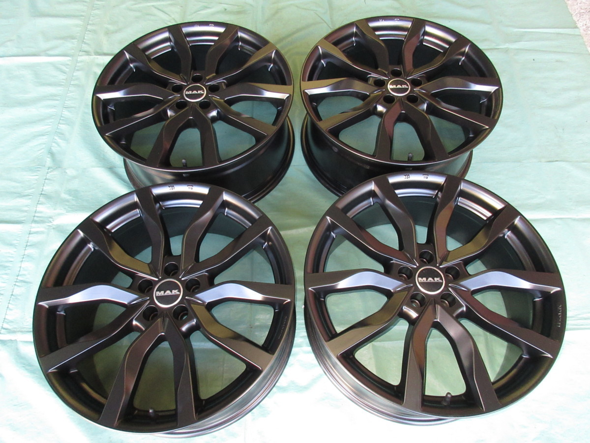 最安値に挑戦! 新品4本スタッドレスタイヤセット レンジローバー・ディフェンダー マットブラック ハイランズ 275/55‐20&MAK アイスガードSUV ヨコハマ スタッドレスタイヤ