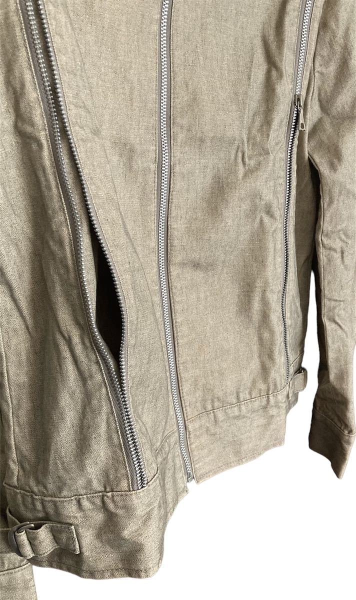 00s katharine hamnett triple zip coated work jacket 90s archive 
