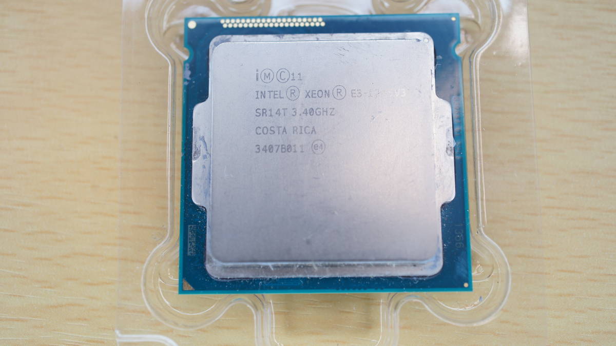 【LGA1150・フルスペックコア・OpenGL】Intel インテル Xeon E3-1245v3 プロセッサー