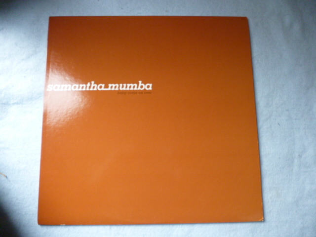 Samantha Mumba / Baby Come On Over 試聴可　オリジナル盤 ドラマティック キャッチー R&B 12_画像1
