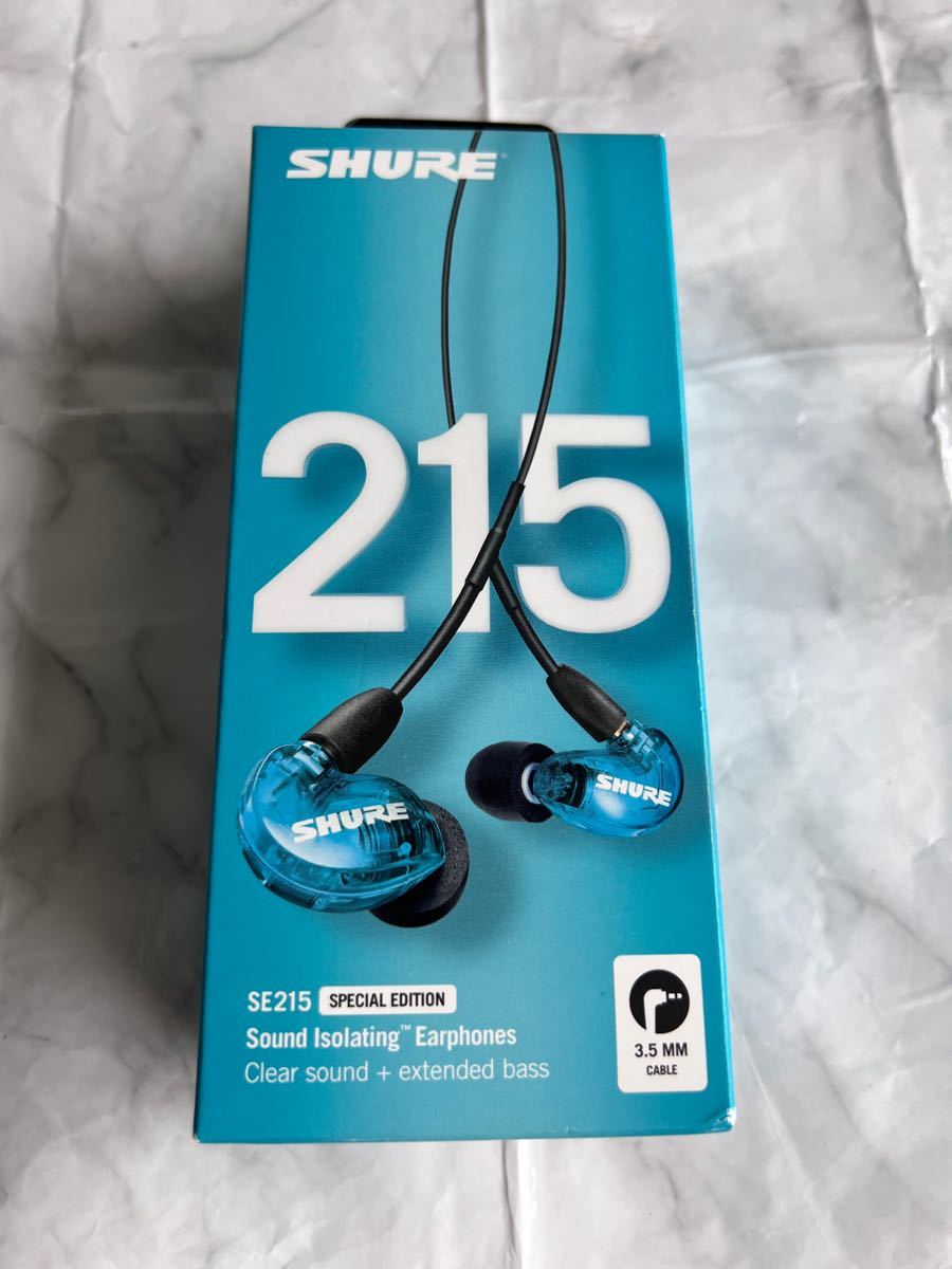 SHURE SE215 SPECIAL EDITION - 通販 - hanackenovinky.cz