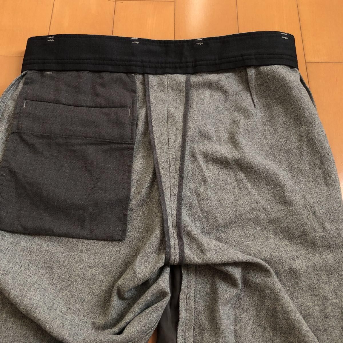 グローバルワーク メンズ パンツ Mサイズ アンクル カーキ グレー